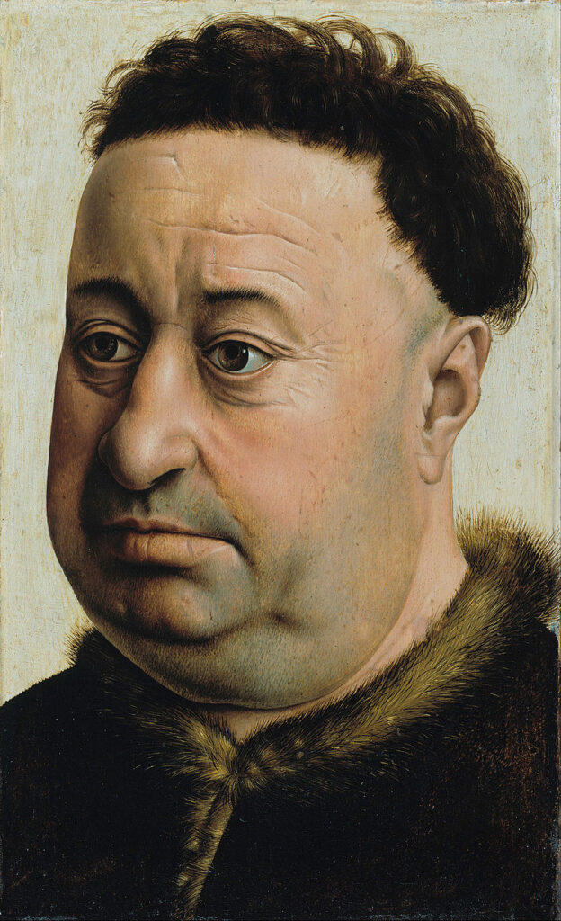 CAMPIN, Robert - Retrato de um homem gordo