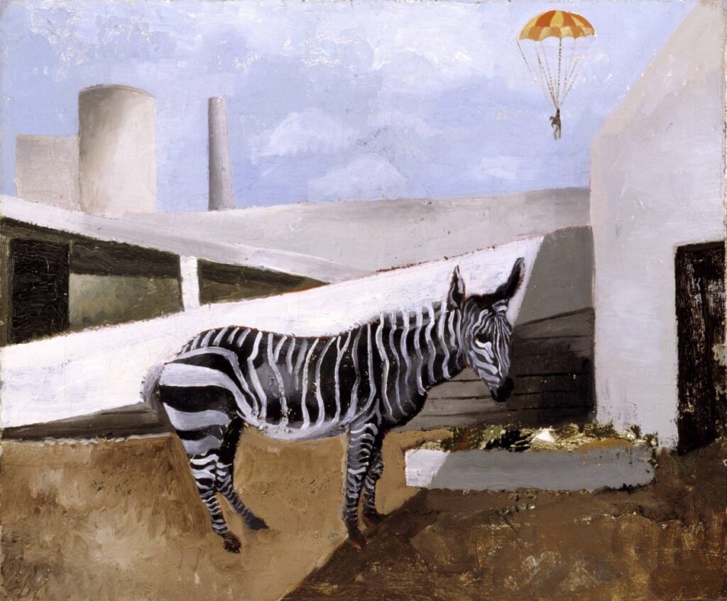 JOHN WOOD, Christopher - Zebra e paraquedas